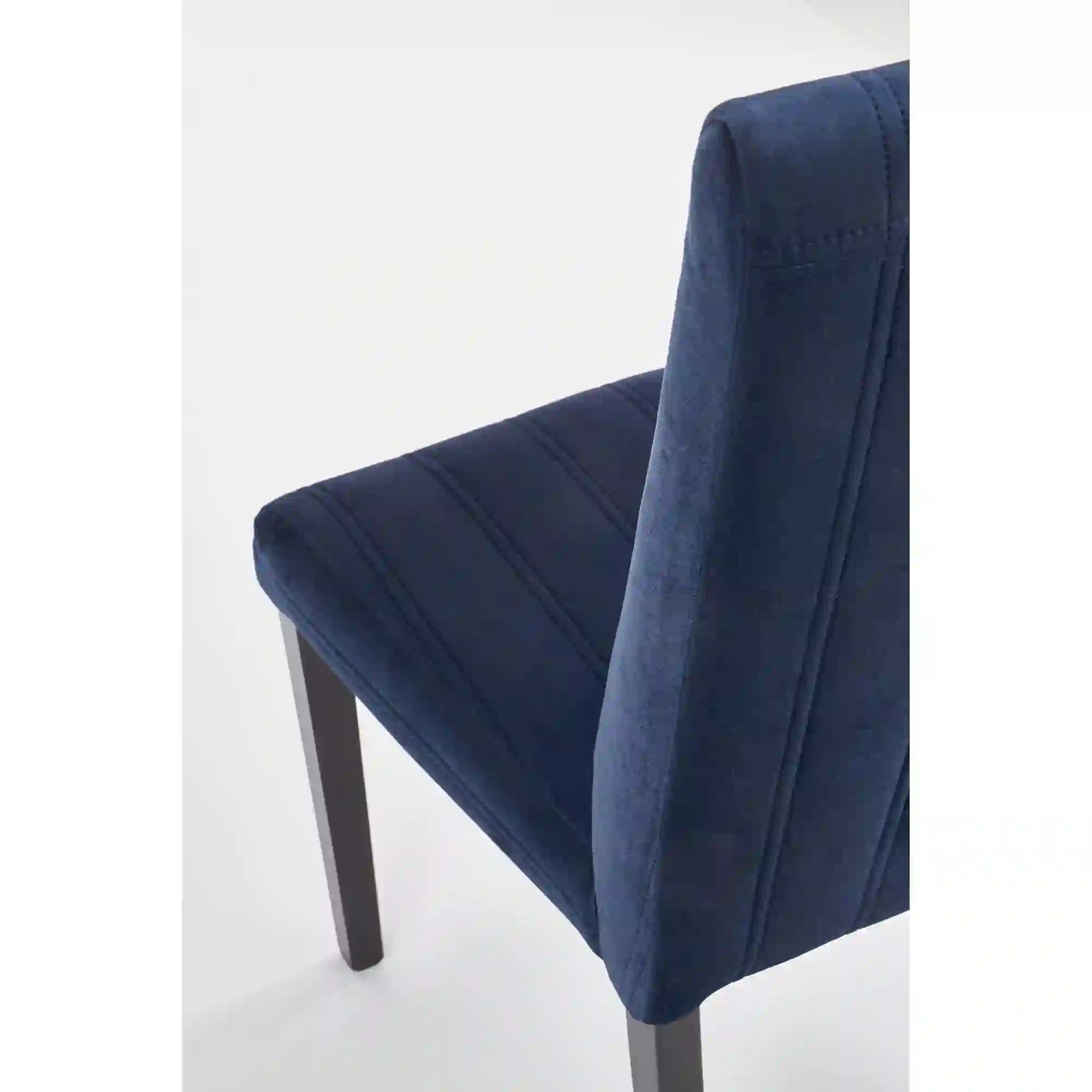 Scaun DIEGO 2, negru/albastru, 47x59x99 cm