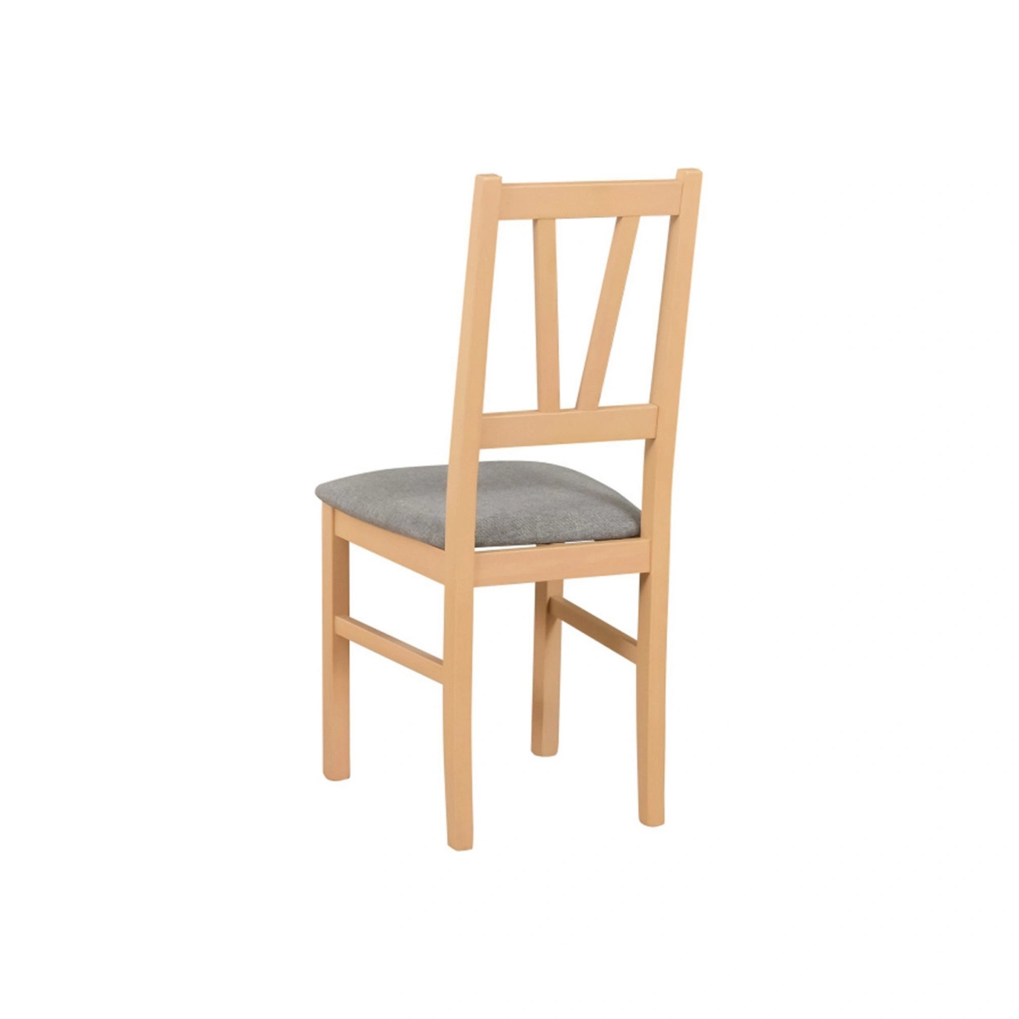 Scaun FILO, stejar sonoma/gri, stofa clasica/lemn, 43x50x94 cm