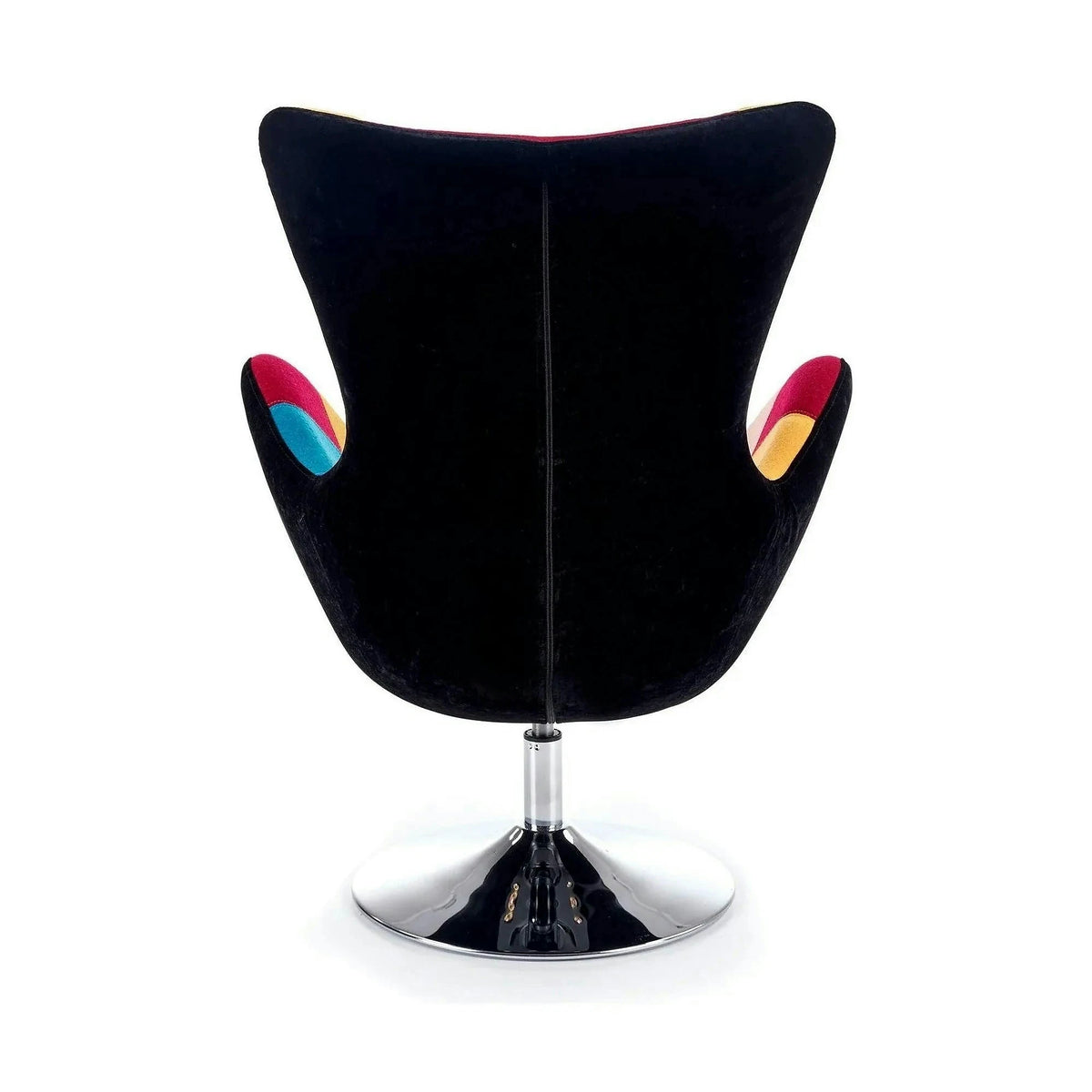 Scaun fluture BUTTERFLY, multicolor/crom, stofa/otel, 76x75x95 cm