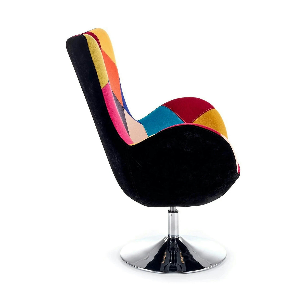Scaun fluture BUTTERFLY, multicolor/crom, stofa/otel, 76x75x95 cm