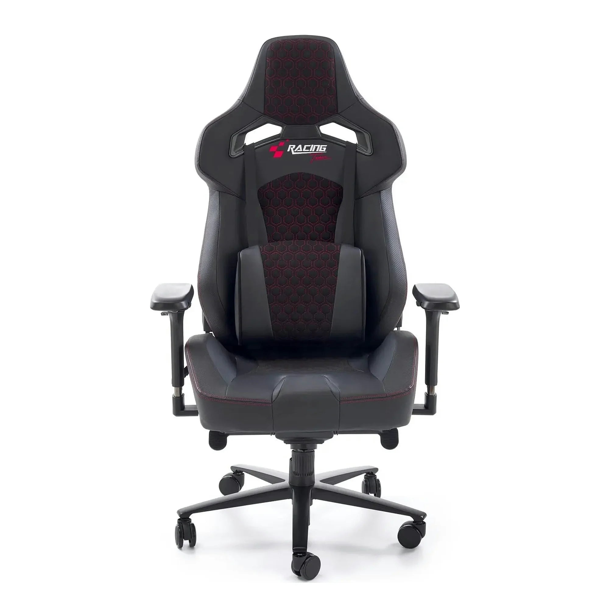 Scaun gaming BALDUR, negru, piele ecologica/metal, 80x75x129/134 cm