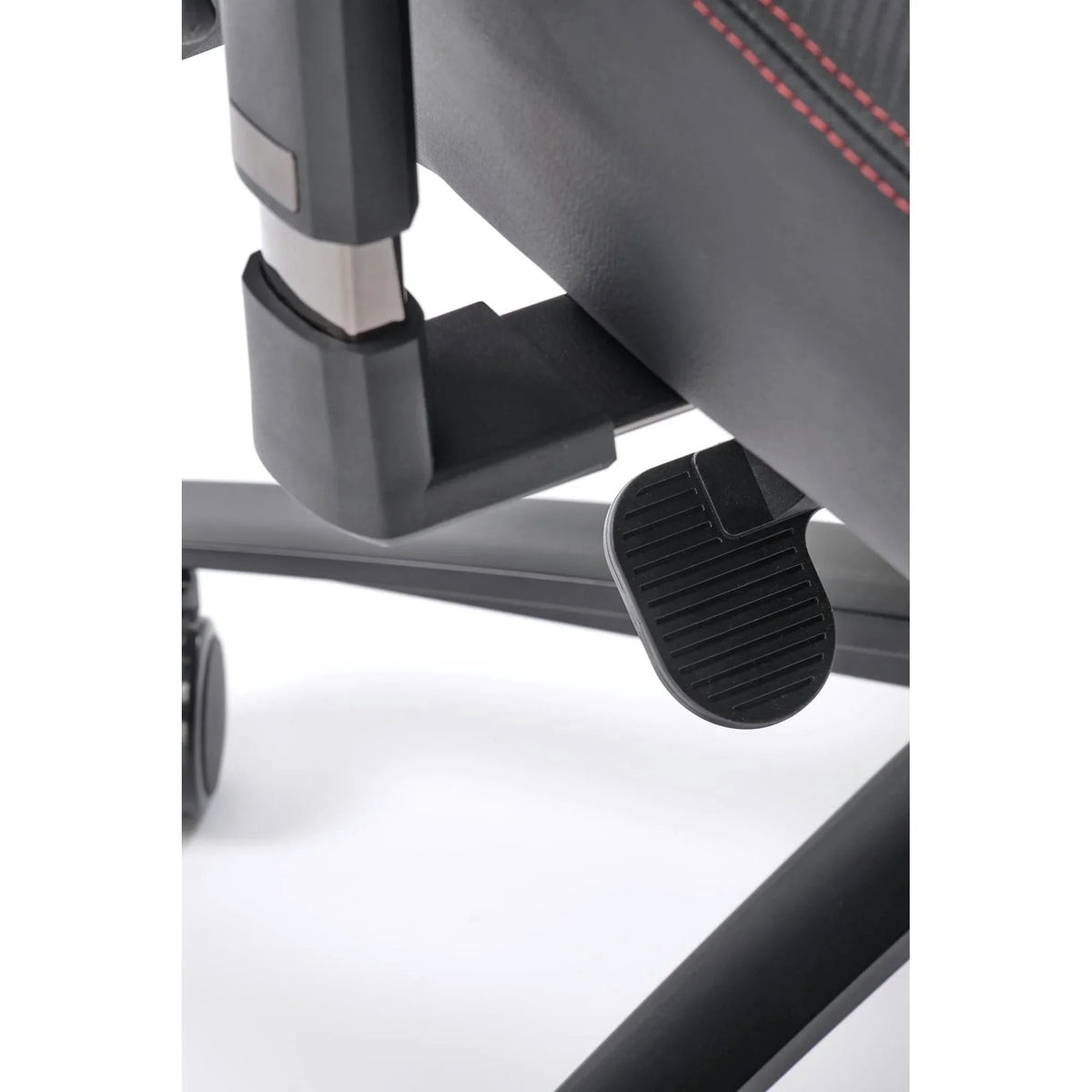 Scaun gaming BALDUR, negru, piele ecologica/metal, 80x75x129/134 cm