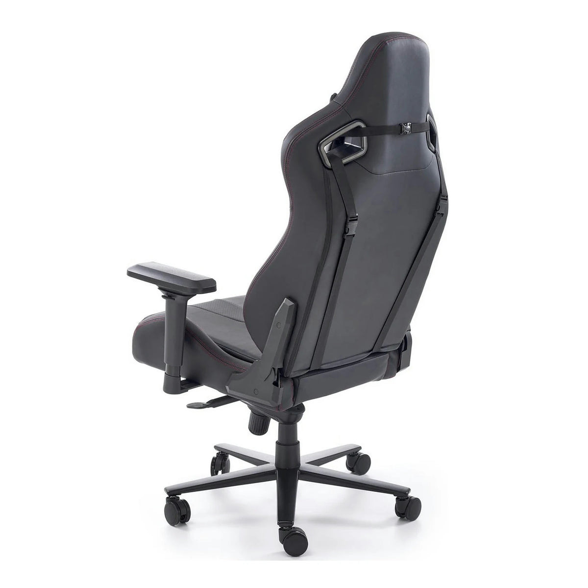 Scaun gaming CHAVEZ, negru, piele ecologica, 77x70x129/135 cm