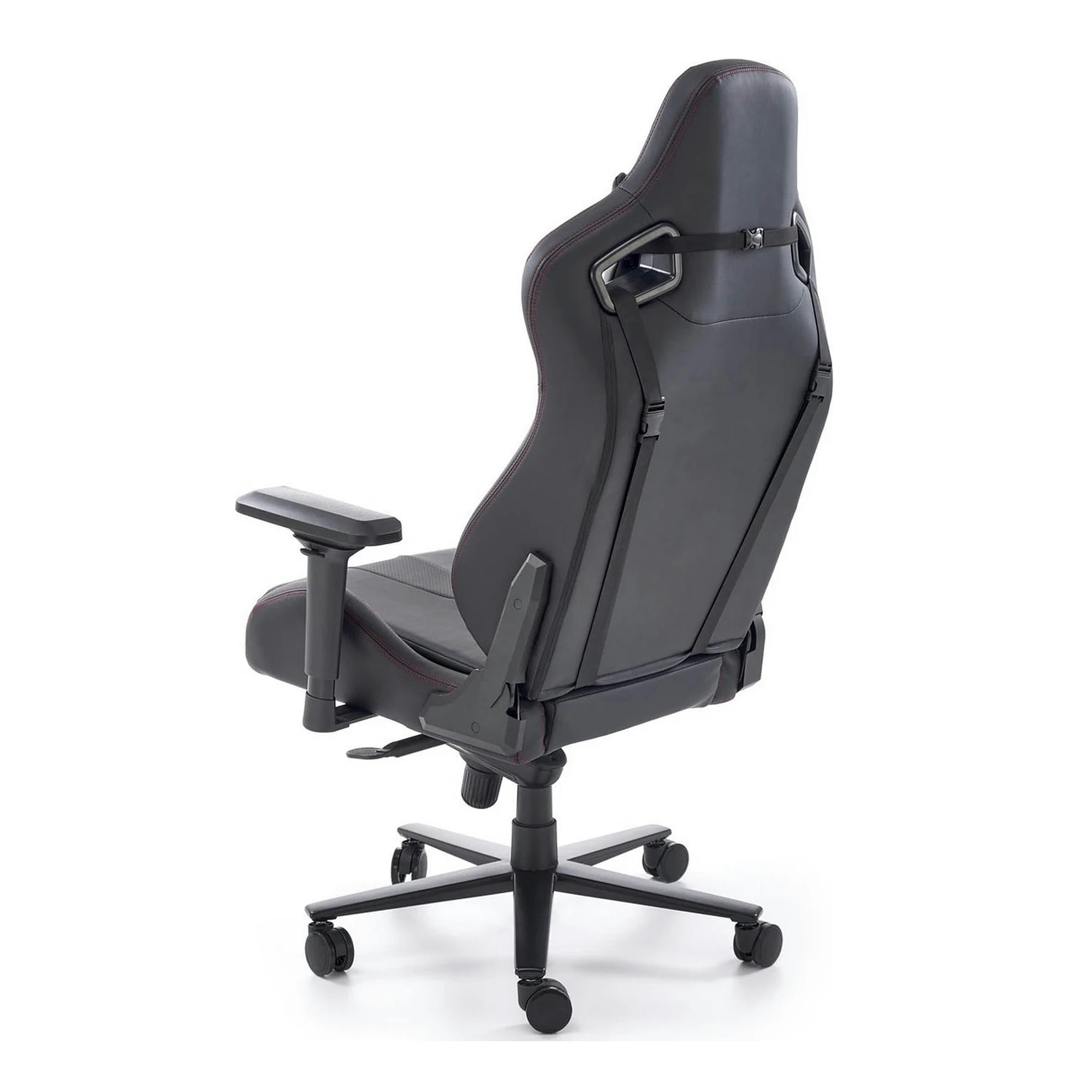 Scaun gaming CHAVEZ, negru, piele ecologica, 77x70x129/135 cm