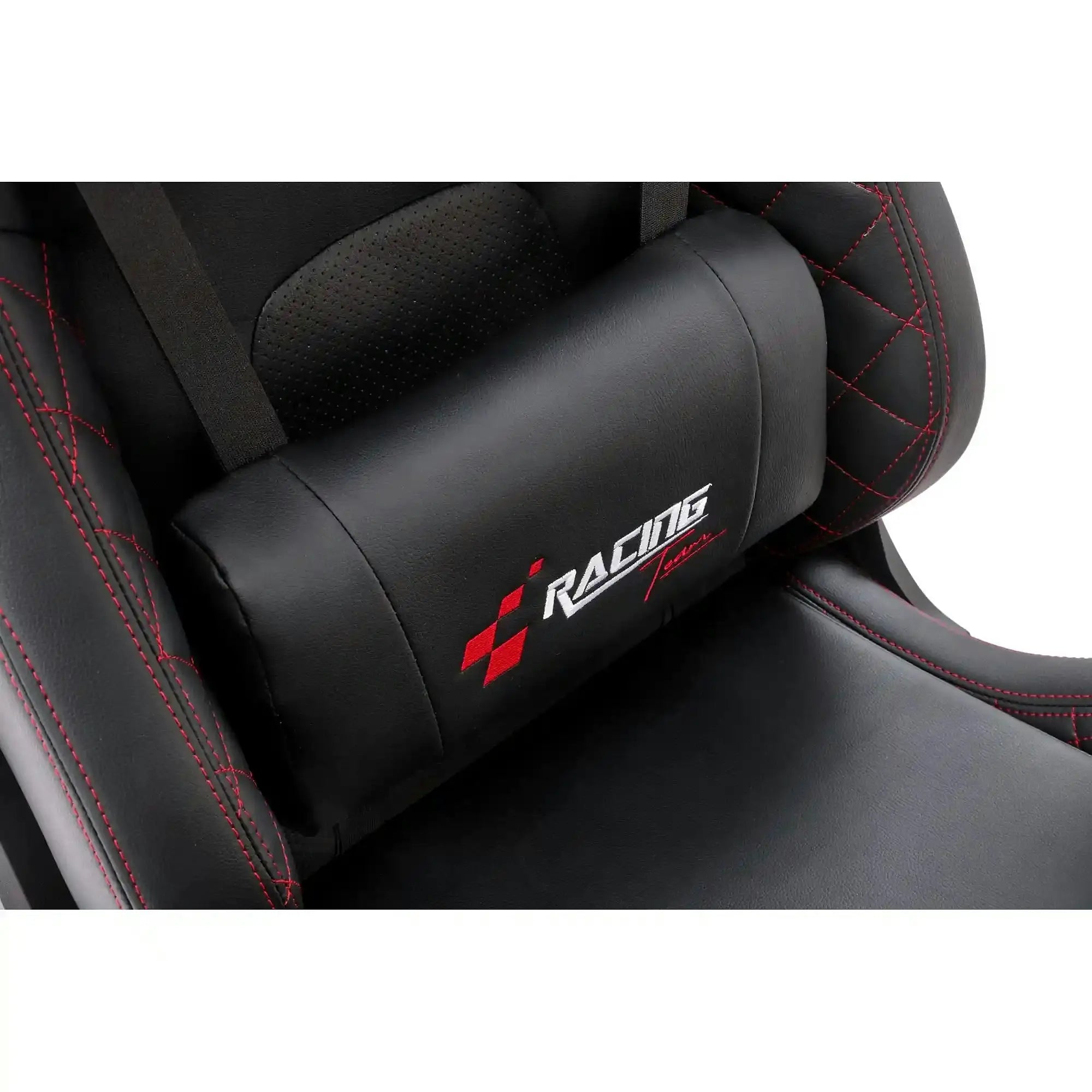 Scaun gaming CHAVEZ, negru, piele ecologica, 77x70x129/135 cm