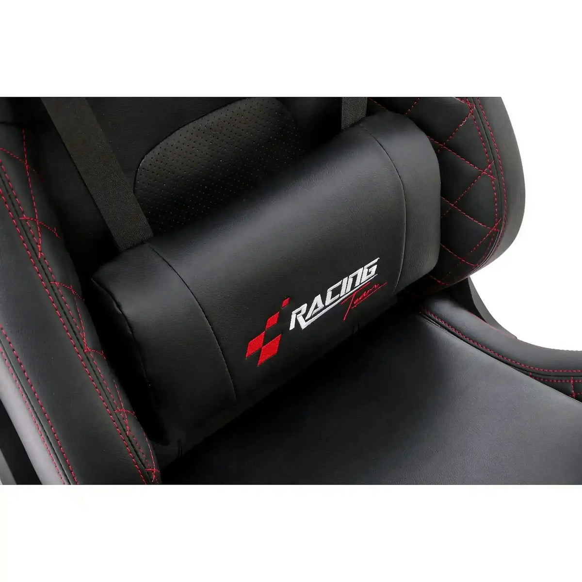 Scaun gaming CHAVEZ, negru, piele ecologica, 77x70x129/135 cm