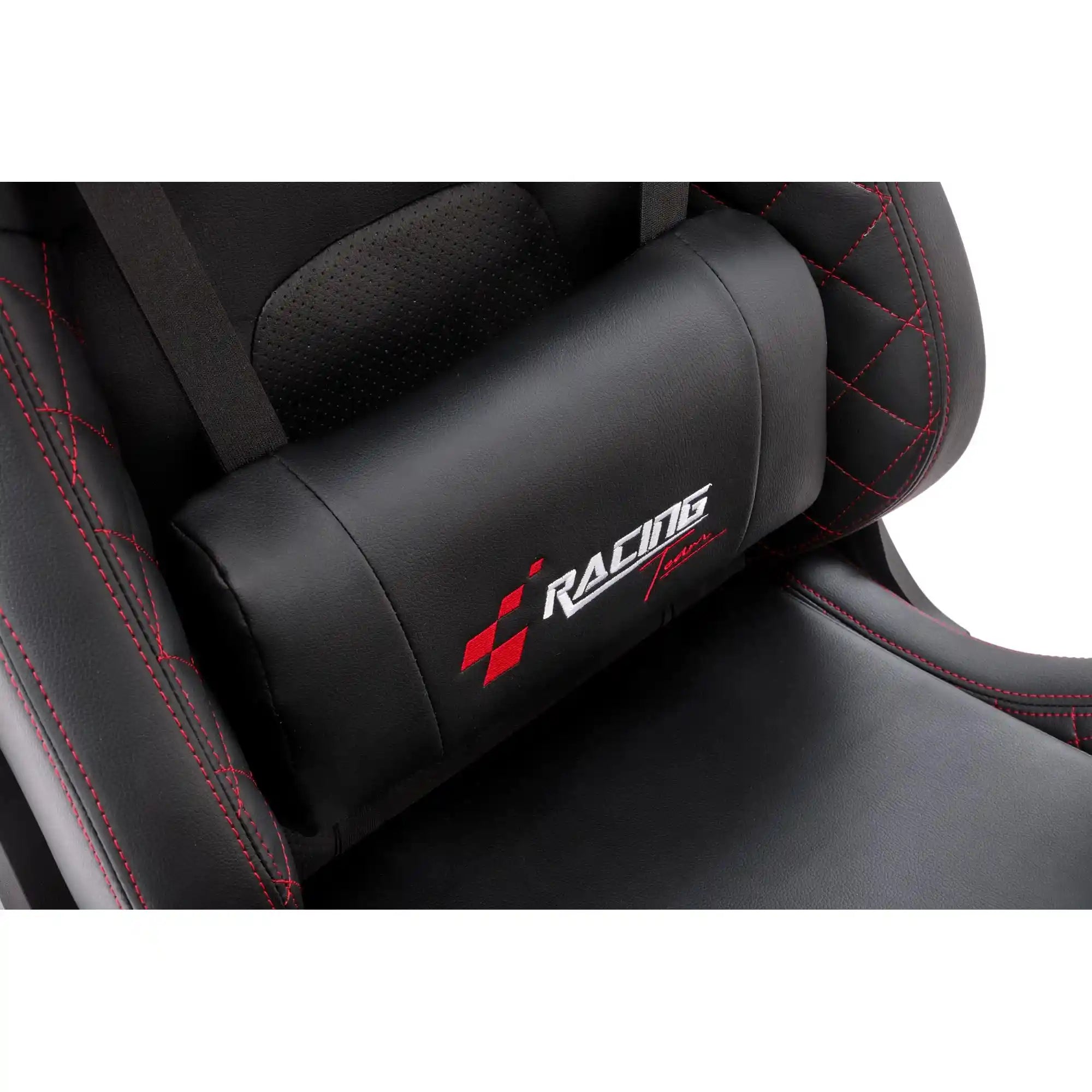 Scaun gaming CHAVEZ, negru, piele ecologica, 77x70x129/135 cm