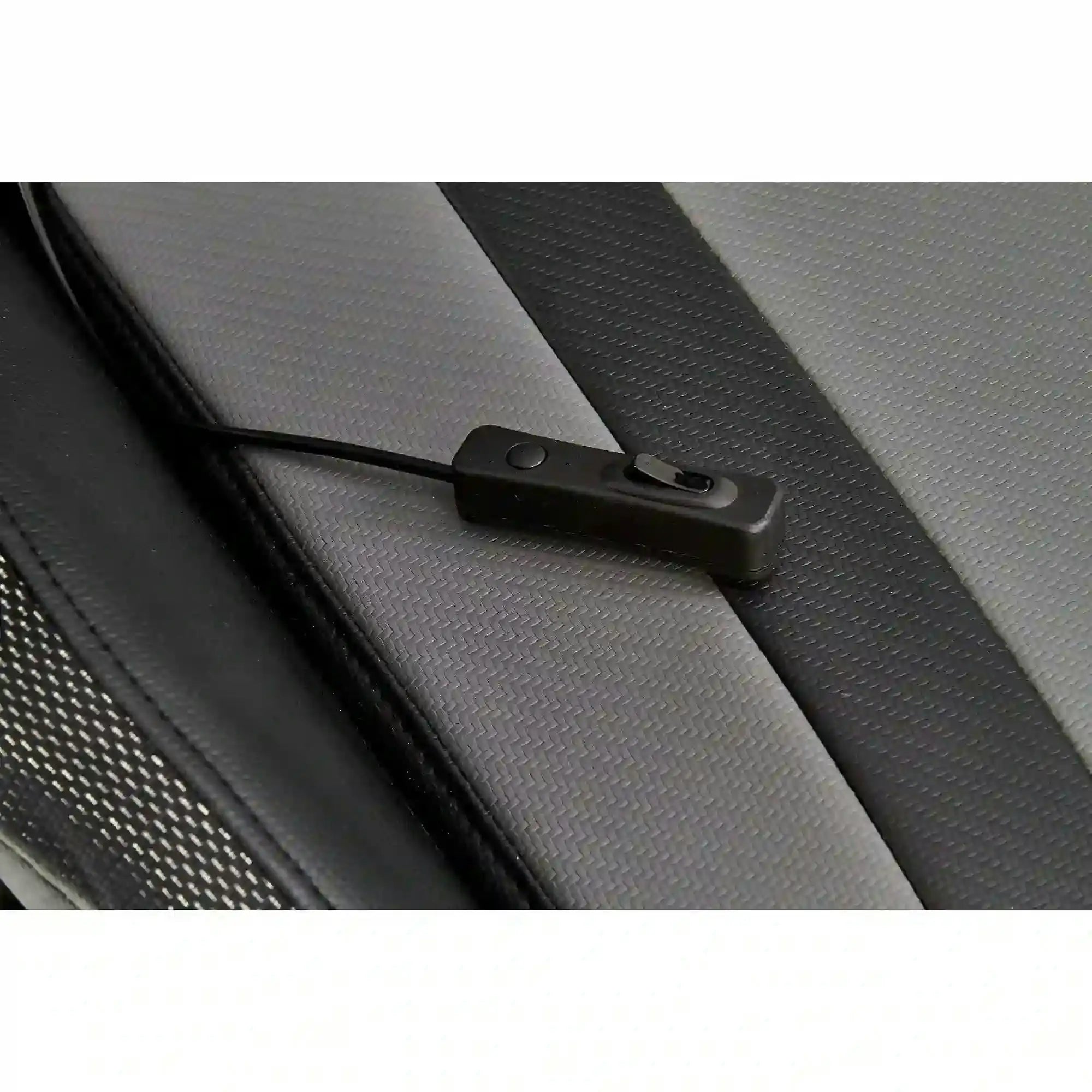 Scaun gaming FACTOR, negru/gri/verde, piele ecologica/material textil, 68x69x121/131 cm