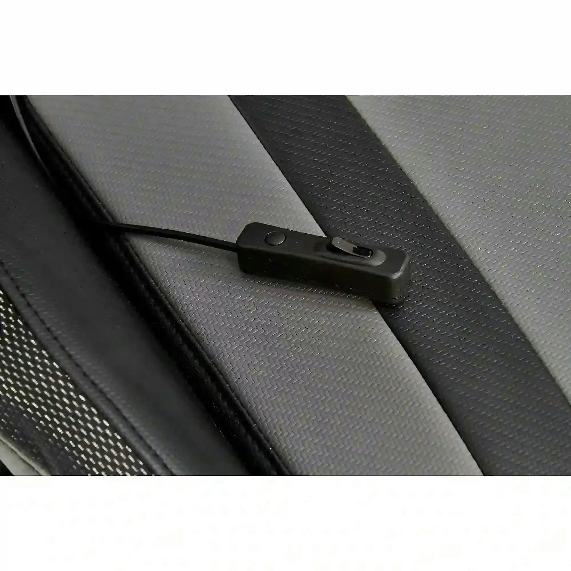 Scaun gaming FACTOR, negru/gri/verde, piele ecologica/material textil, 68x69x121/131 cm