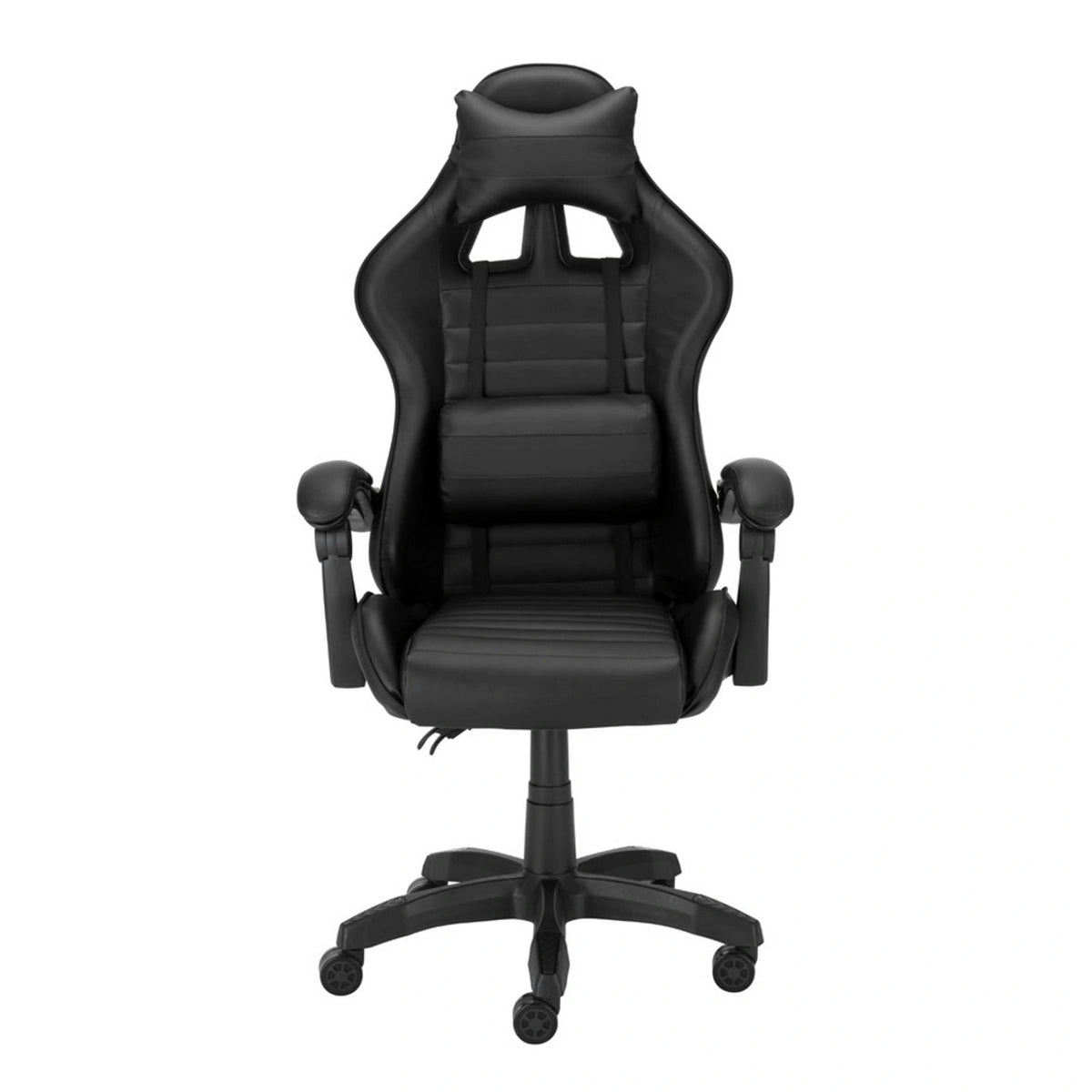 Scaun gaming X-PLAY, negru, piele ecologica, 64x65x123/132 cm