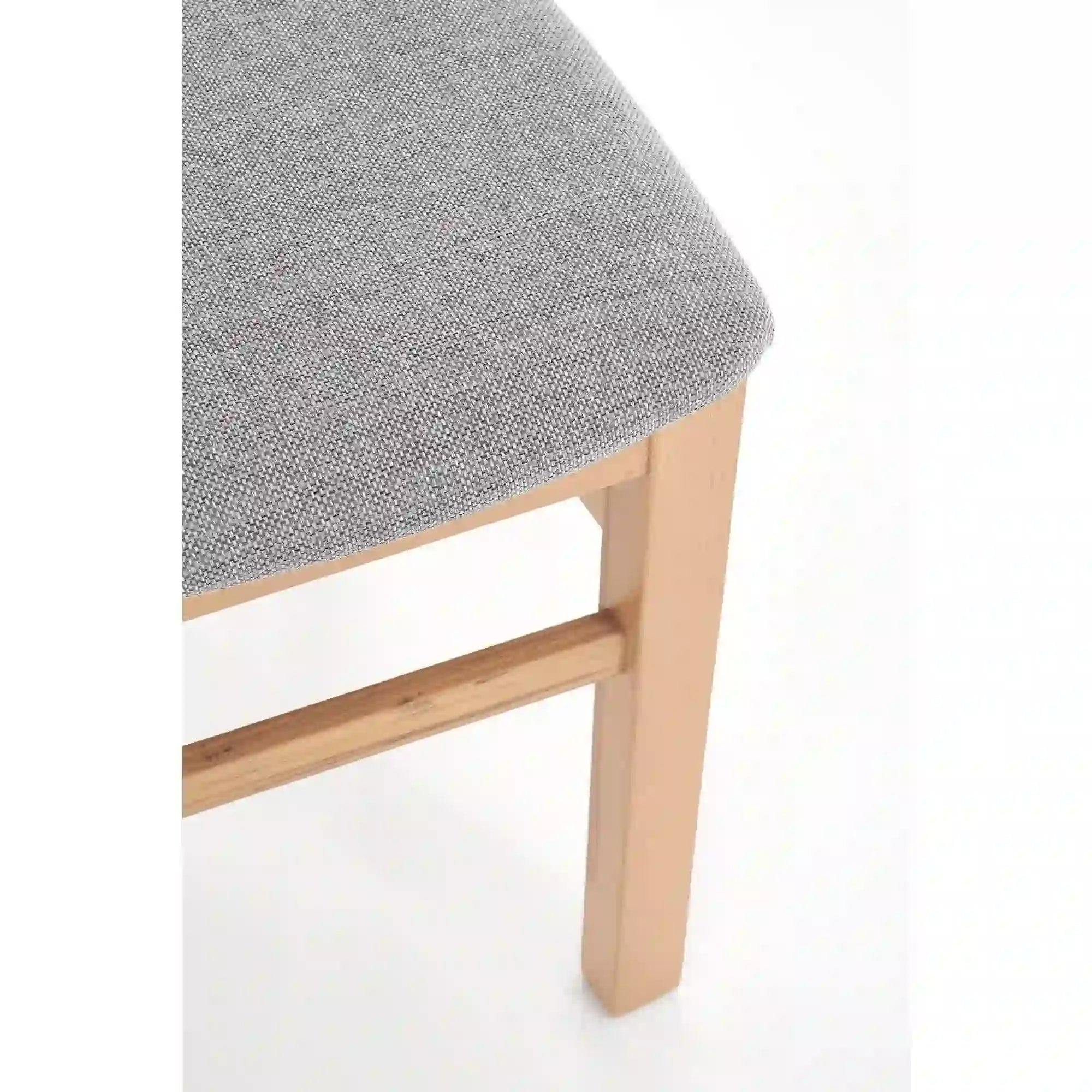 Scaun GERARD 3, gri/stejar honey, 46X55X97 CM