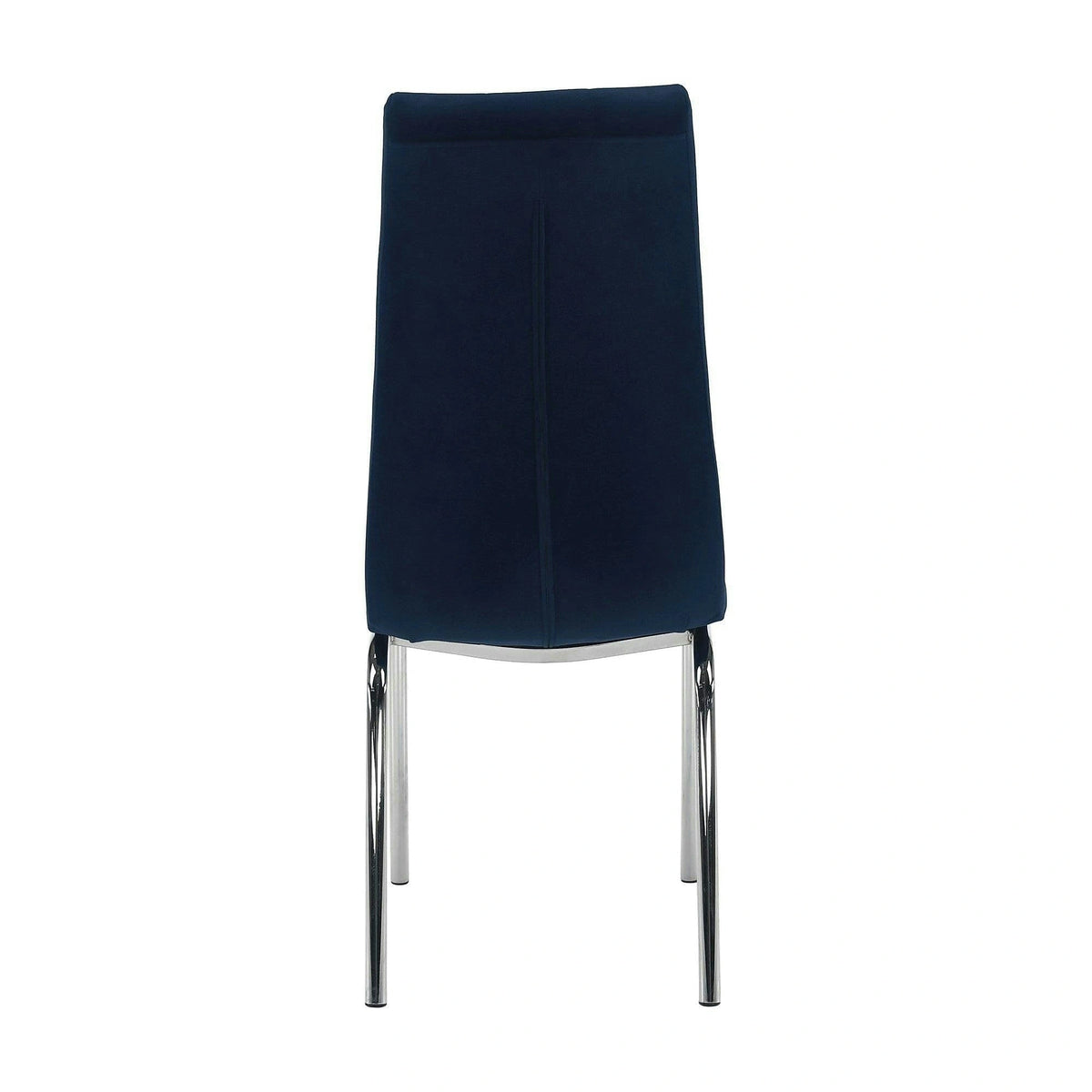 Scaun GERDA NEW, albastru, stofa clasica/metal, 42x58x103 cm