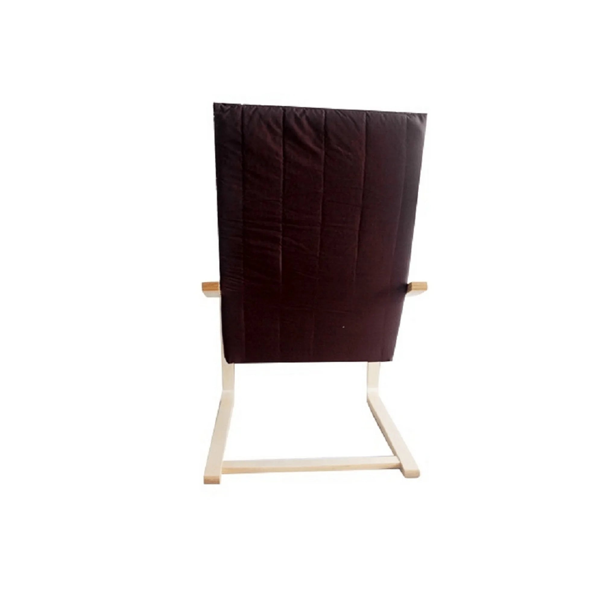 Scaun gradina TORSTEN, maro/bej, material sintetic/lemn de mesteacan, 59x73x99 cm