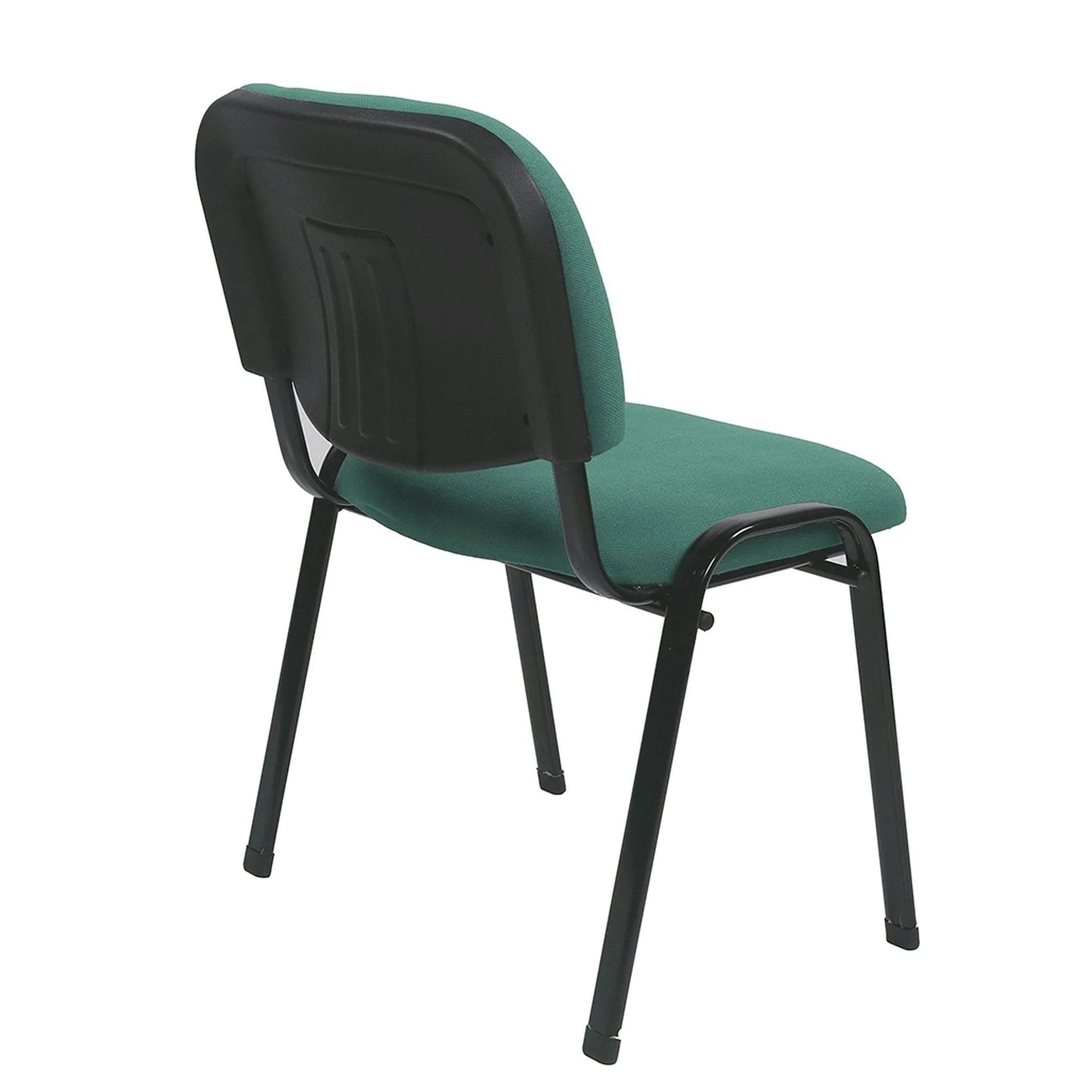 Scaun ISO 2, verde/negru, stofa, 53x55x82 cm