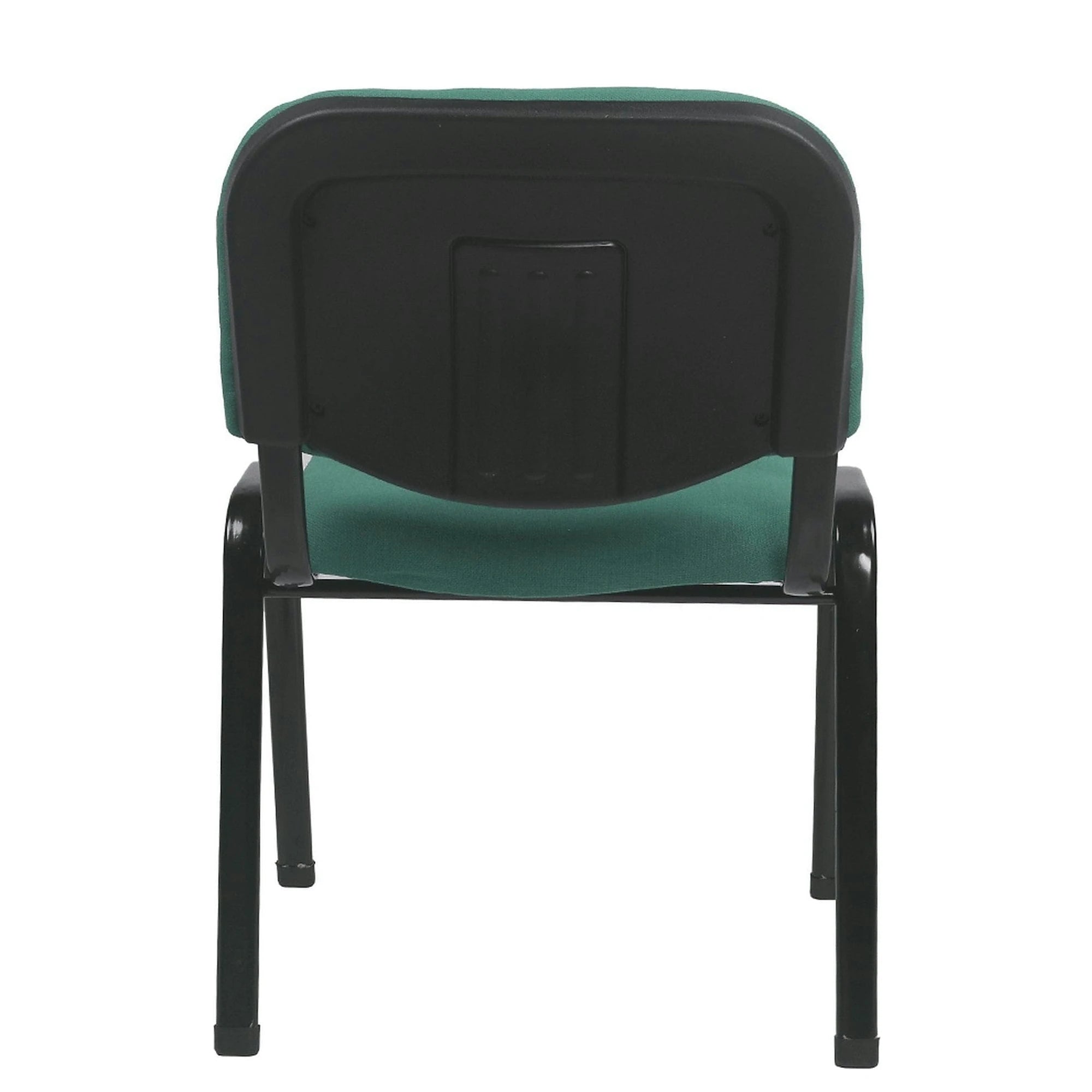 Scaun ISO 2, verde/negru, stofa, 53x55x82 cm