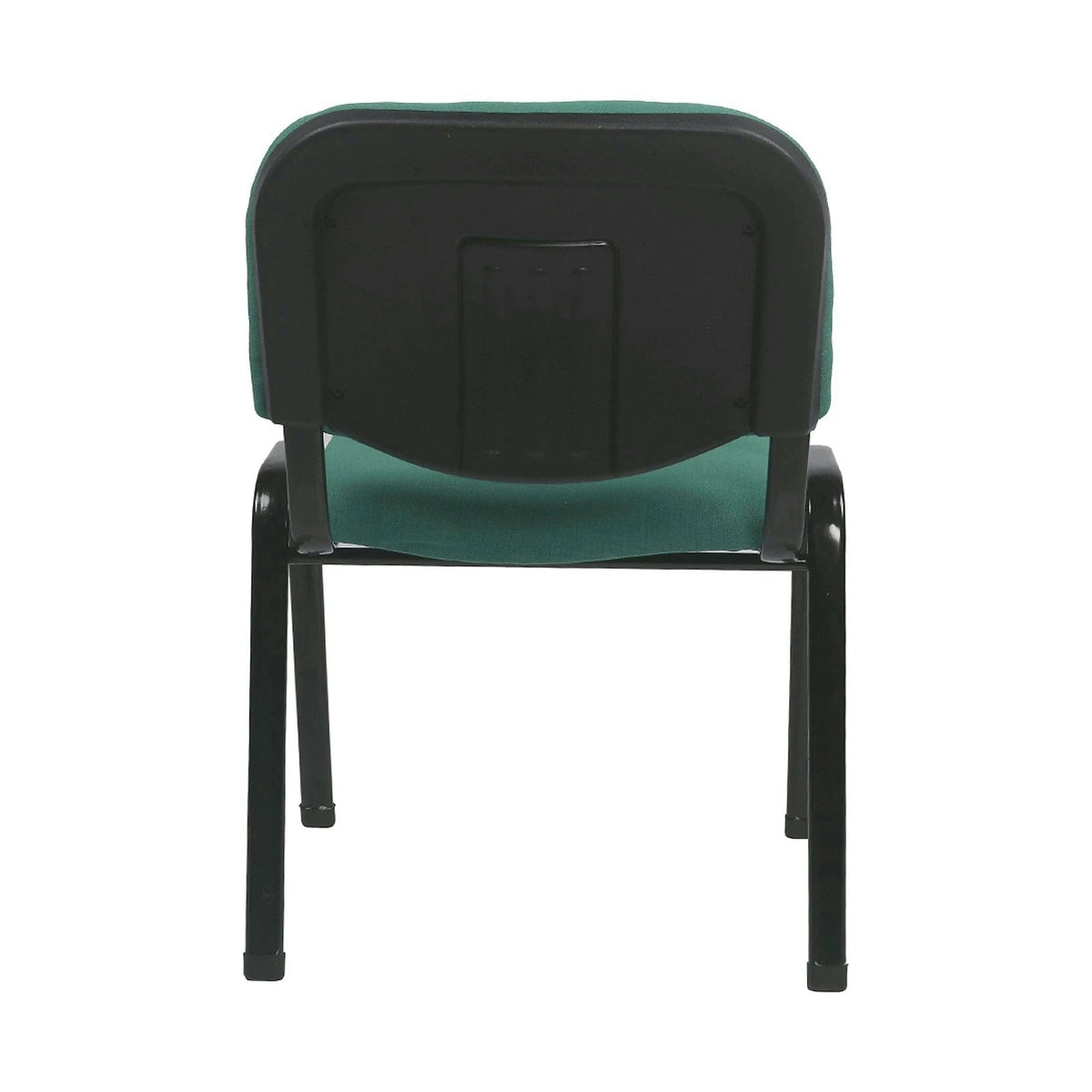 Scaun ISO 2, verde/negru, stofa, 53x55x82 cm