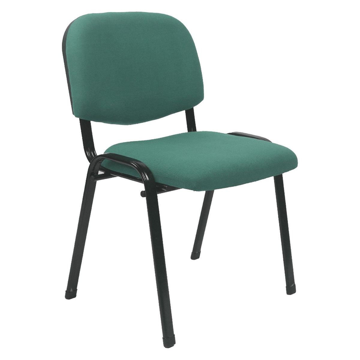 Scaun ISO 2 NEW, verde/negru, stofa, 53x55x82 cm