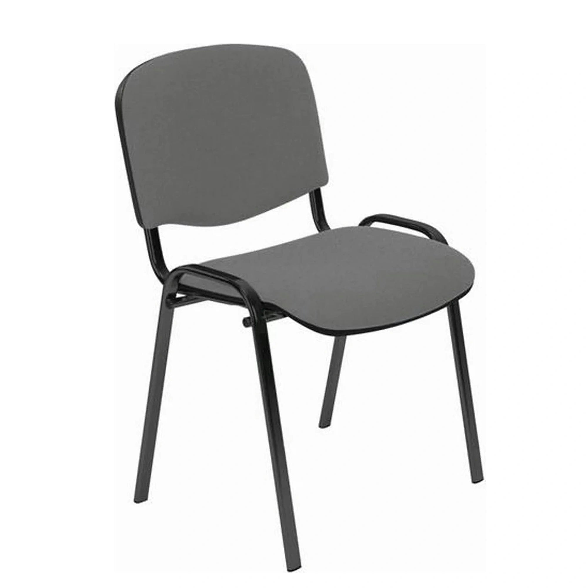 Scaun ISO, gri/negru, stofa, 53x55x82 cm