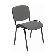 Scaun ISO, gri/negru, stofa, 53x55x82 cm
