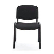 Scaun ISO, negru, stofa, 53x55x82 cm
