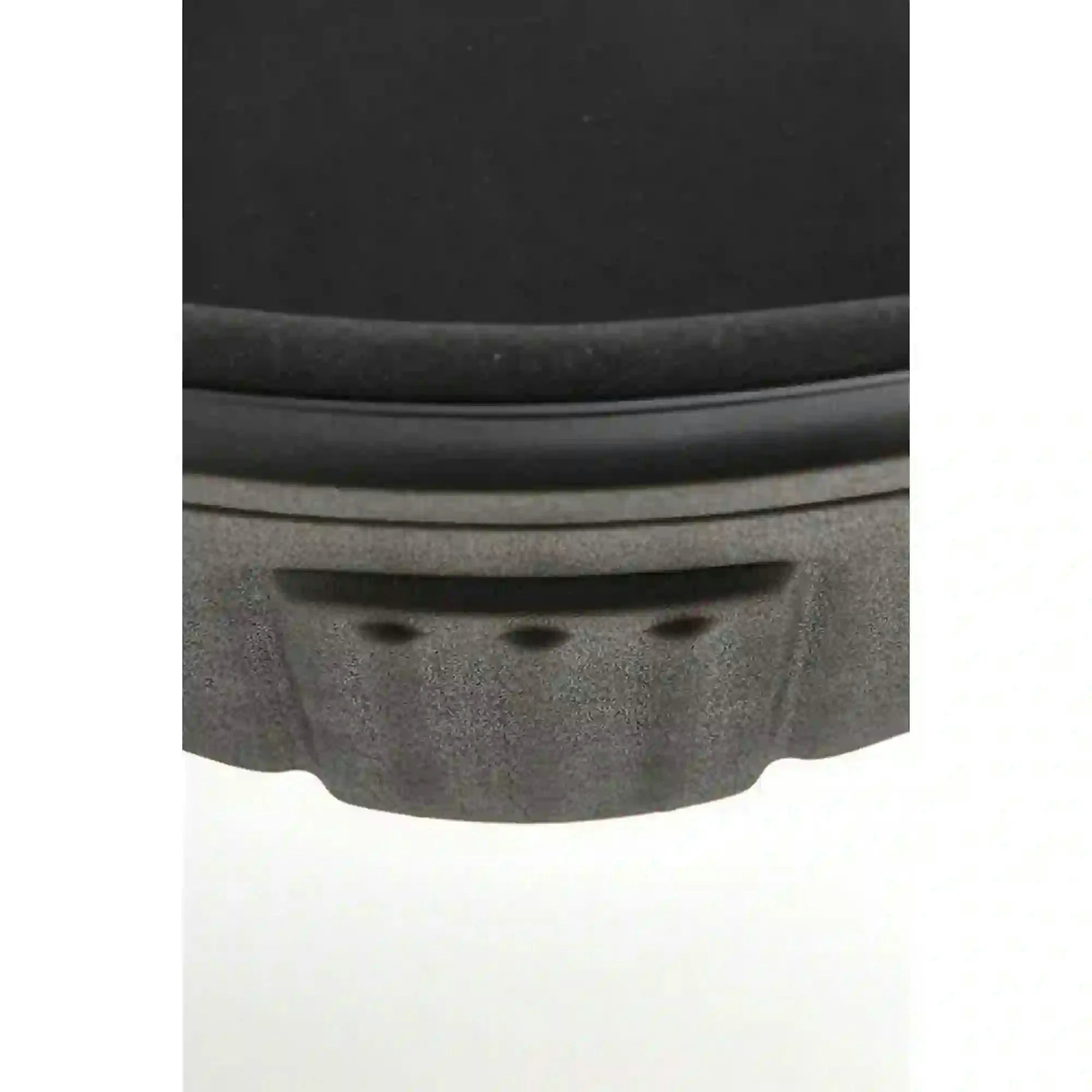 Scaun ISO, negru, stofa, 53x55x82 cm