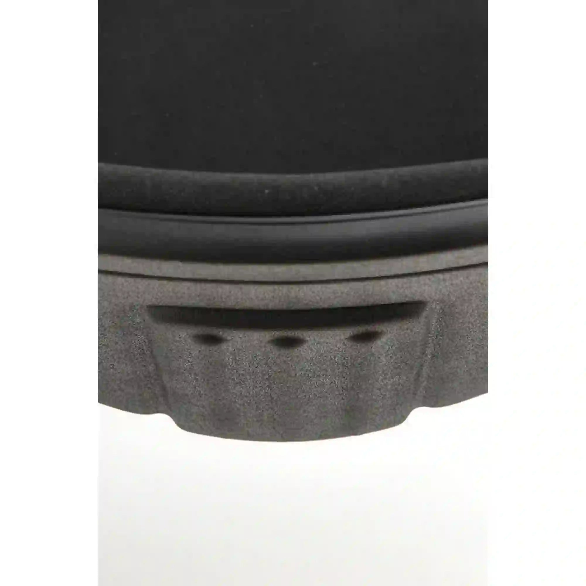 Scaun ISO, negru, stofa, 53x55x82 cm