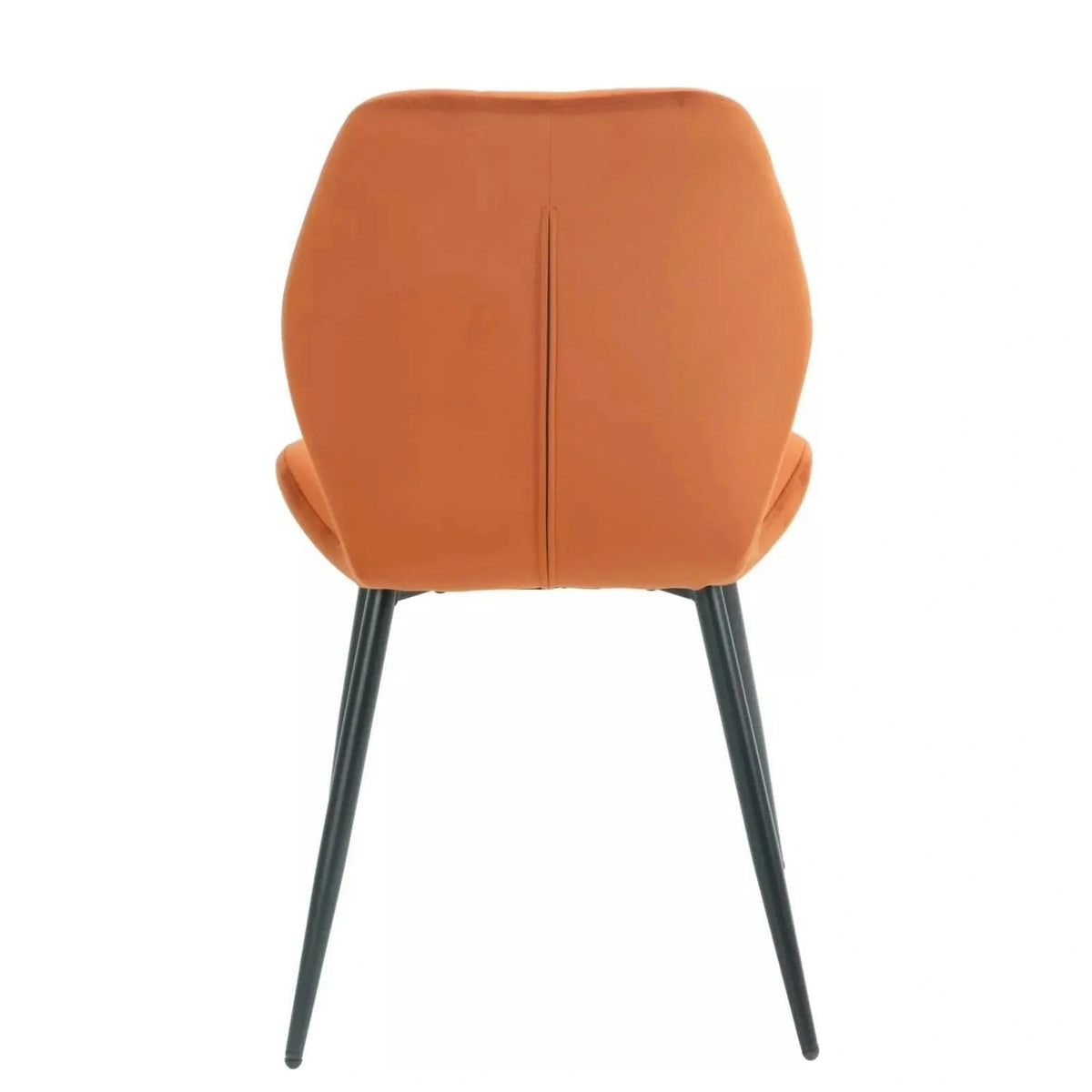 Scaun JAKE, scortisoara - Bluvel 4215/negru, stofa catifelata/metal, 48x56x86 cm