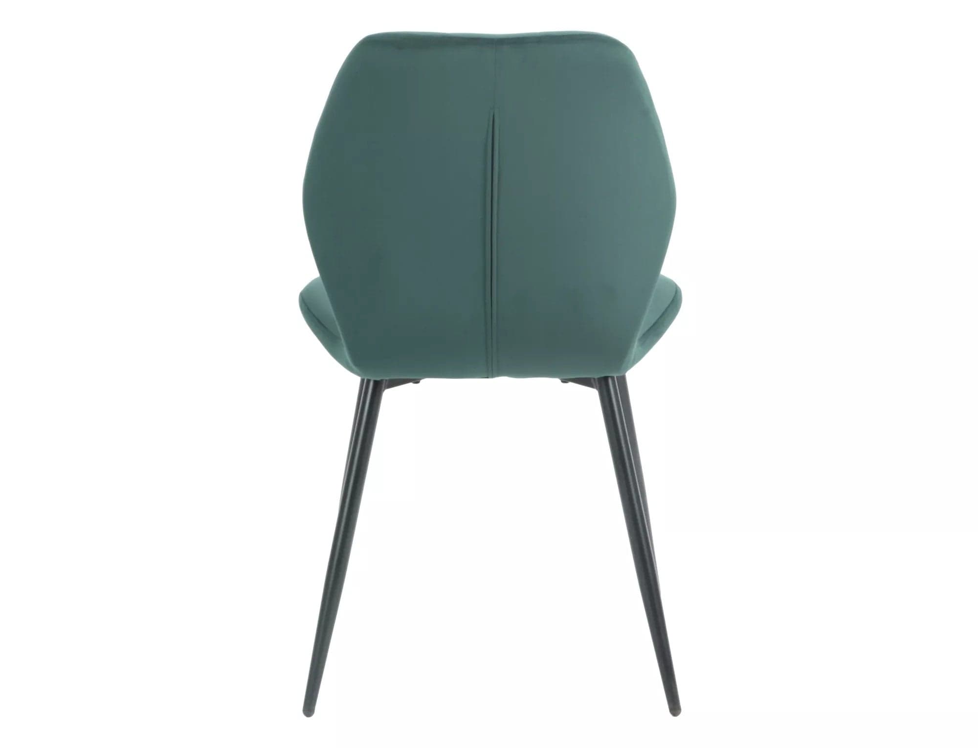 Scaun JAKE, verde - Bluvel 78/negru, stofa catifelata/metal, 48x41x86 cm