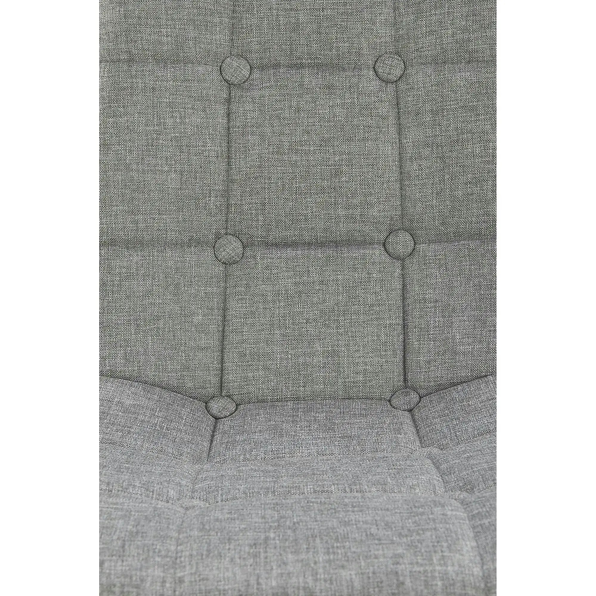 Scaun K316, gri/stejar, stofa clasica/metal, 44x56x87 cm