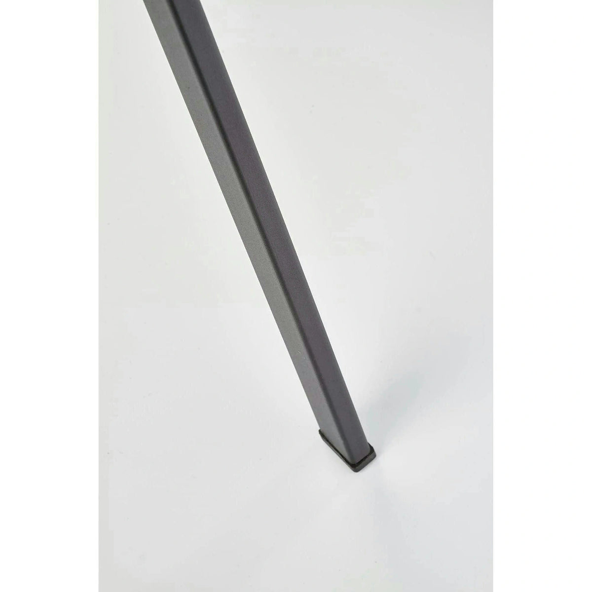 Scaun K360 bej/negru, stofa clasica/metal, 51x64x90 cm