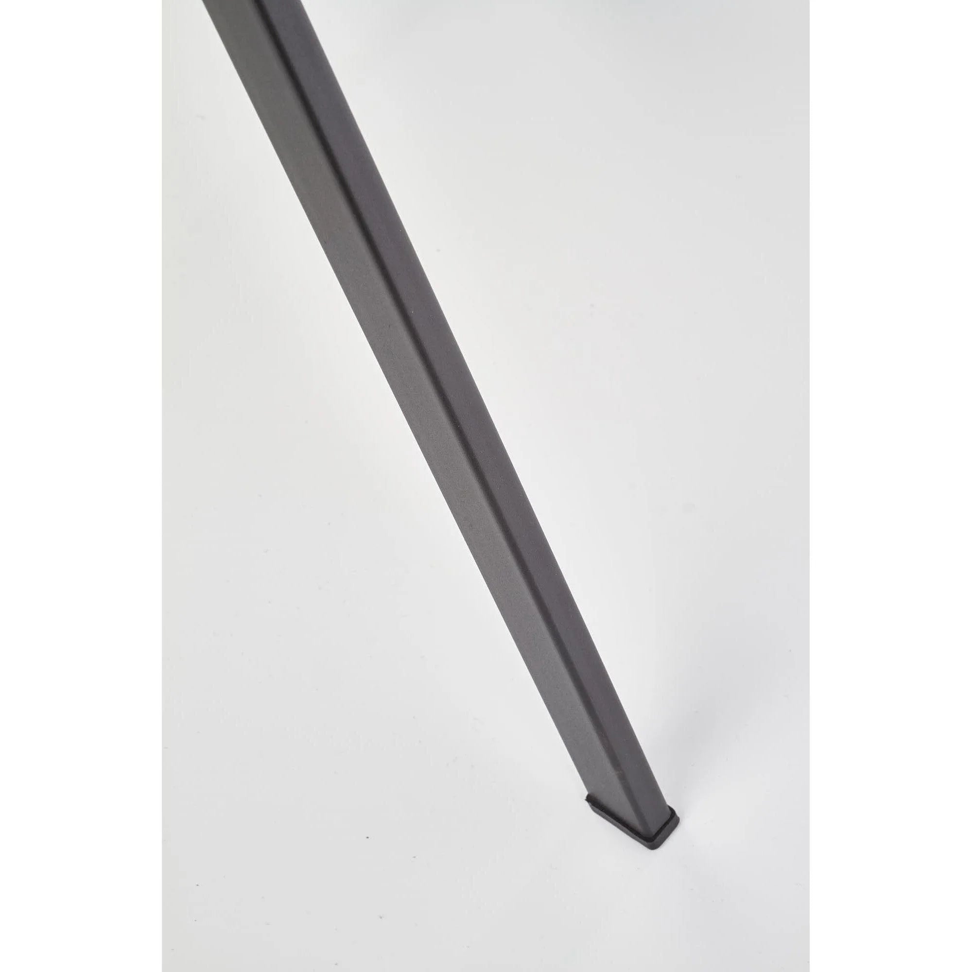 Scaun K360 gri/negru, stofa clasica/metal, 51x64x90 cm