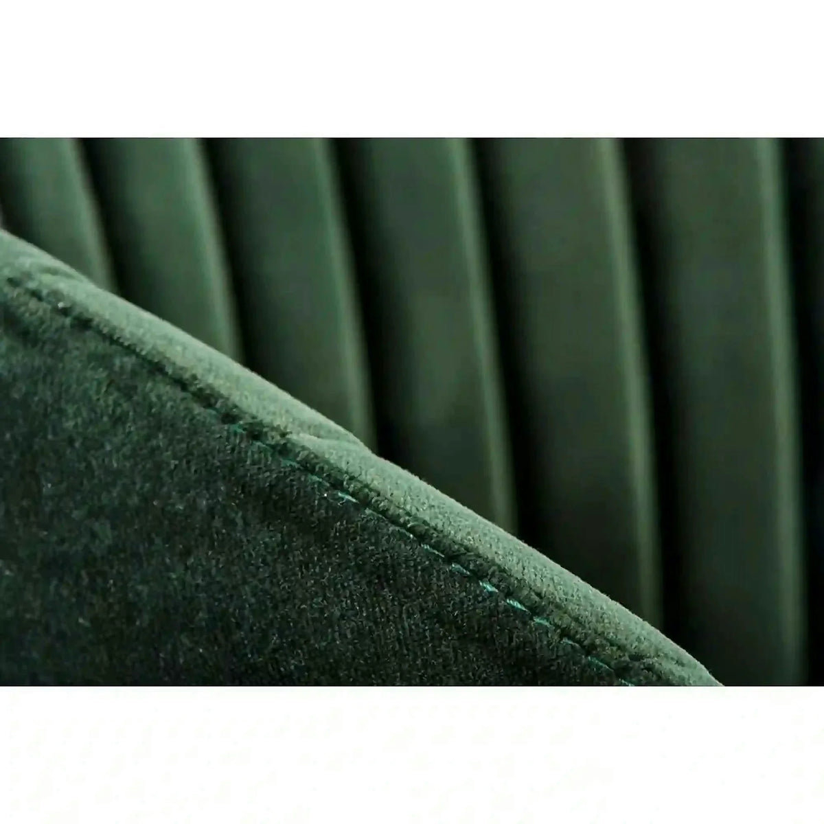 Scaun K426, verde inchis/negru, stofa catifelata/metal, 57x54x79 cm