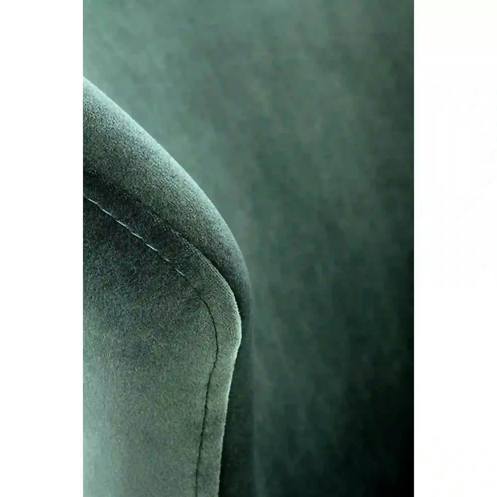 Scaun K458, verde/negru, stofa catifelata/metal, 57x62x82 cm