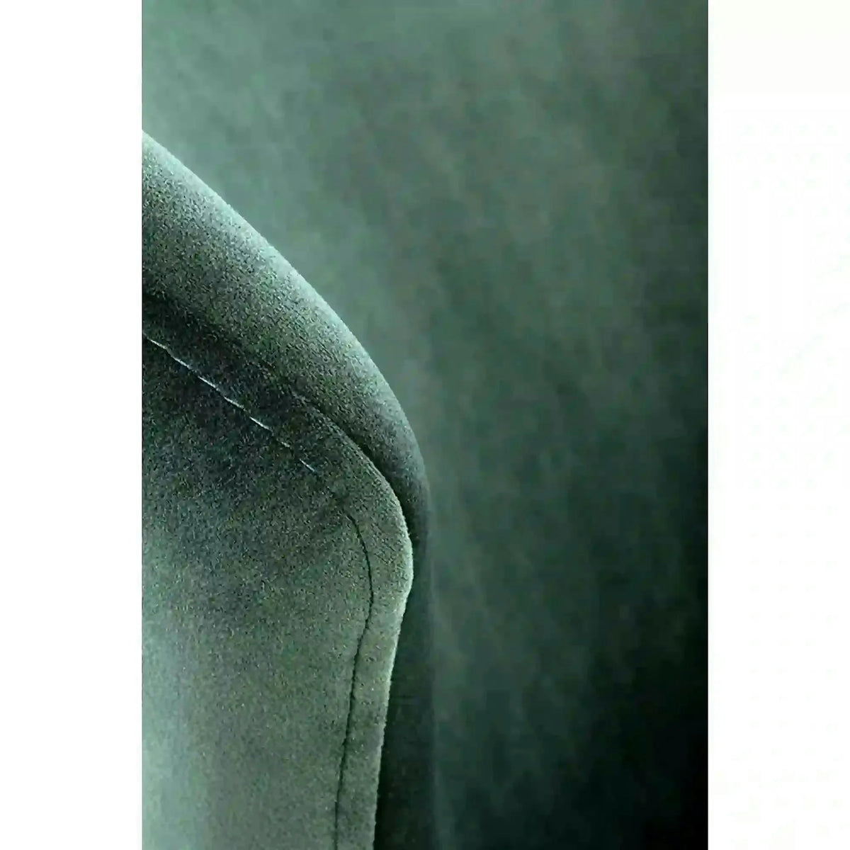 Scaun K458, verde/negru, stofa catifelata/metal, 57x62x82 cm