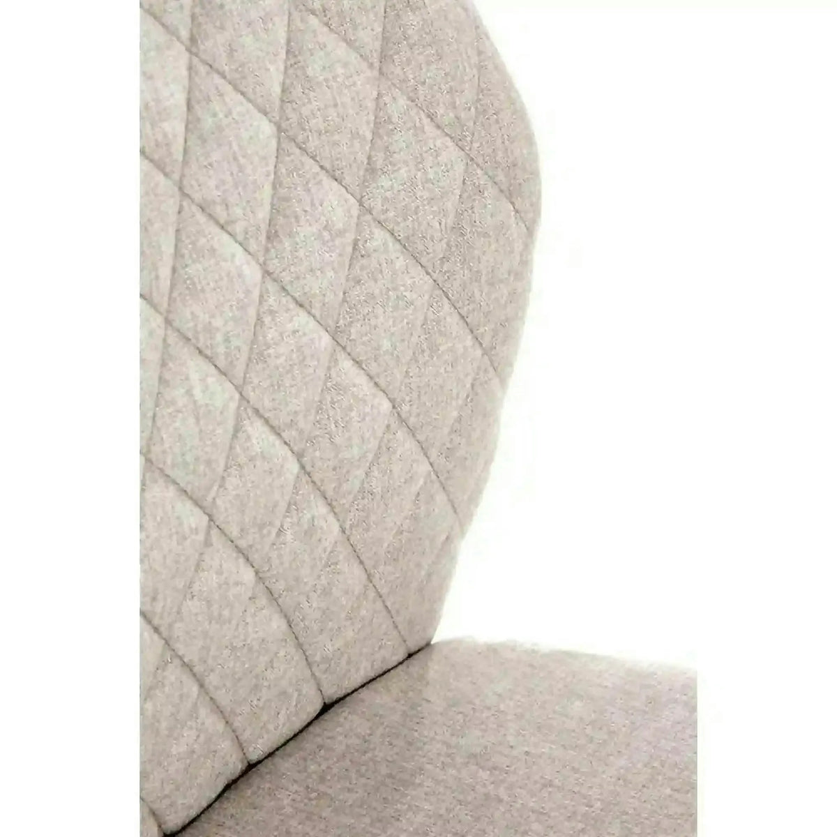 Scaun K461, bej/negru, stofa clasica, 46x56x92 cm