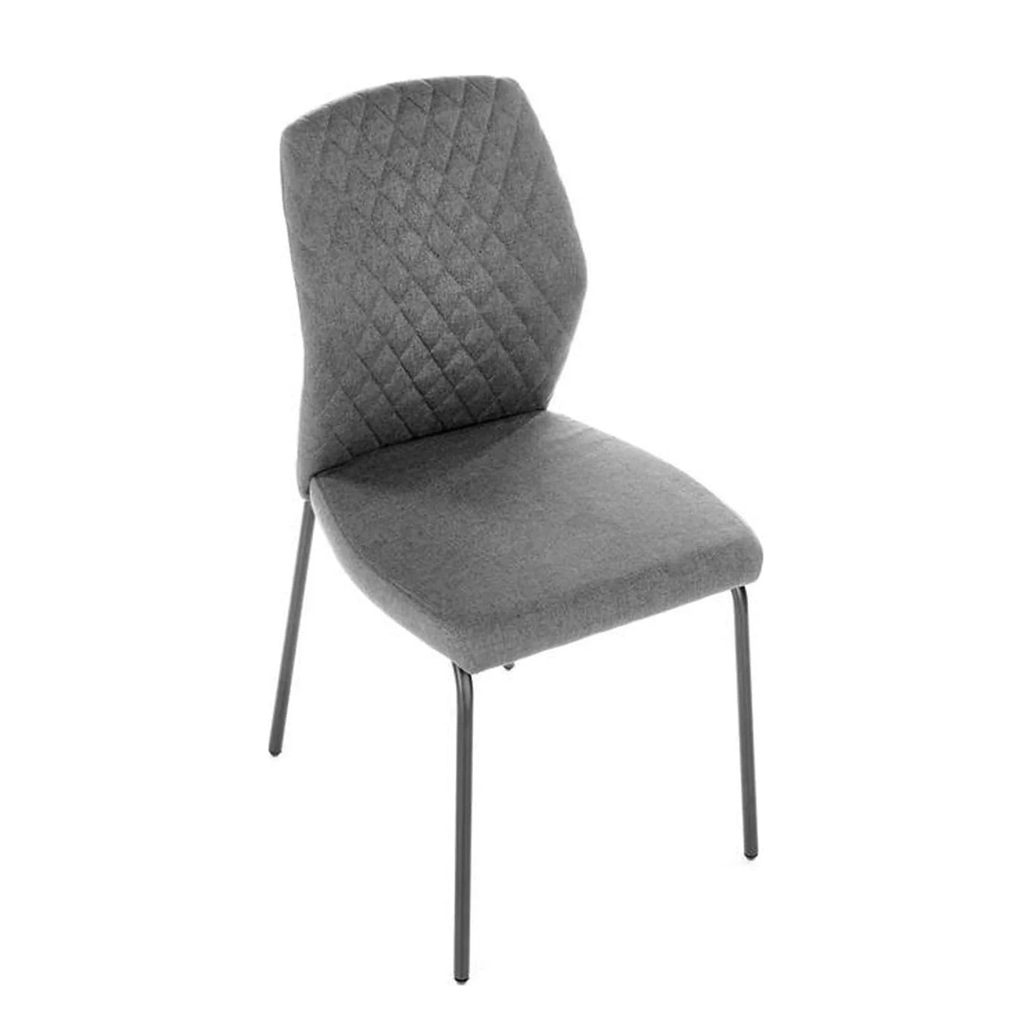 Scaun K461, gri/negru, stofa clasica, 46x56x92 cm