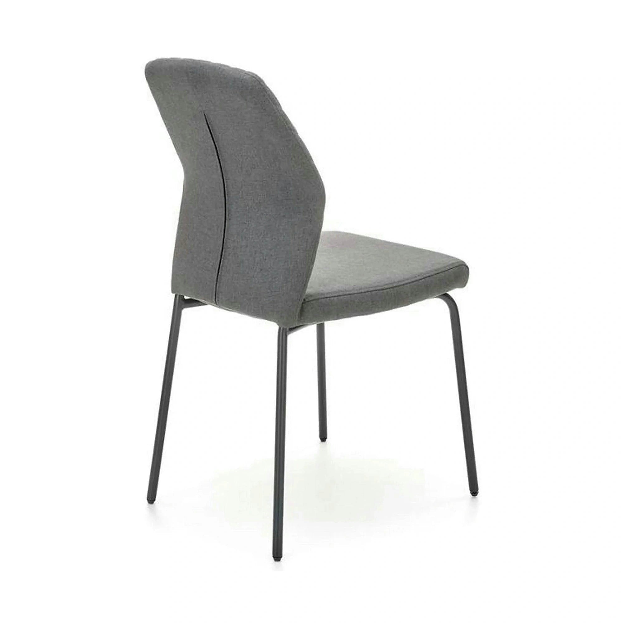Scaun K461, gri/negru, stofa clasica, 46x56x92 cm