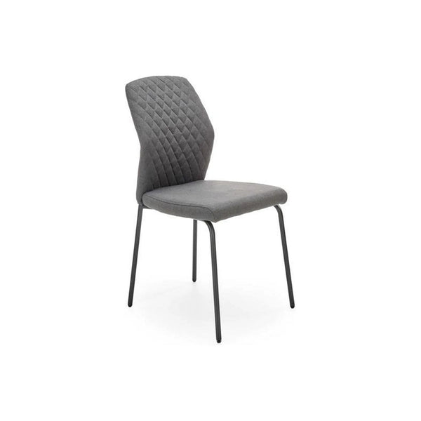 Scaun K461, gri/negru, stofa clasica, 46x56x92 cm