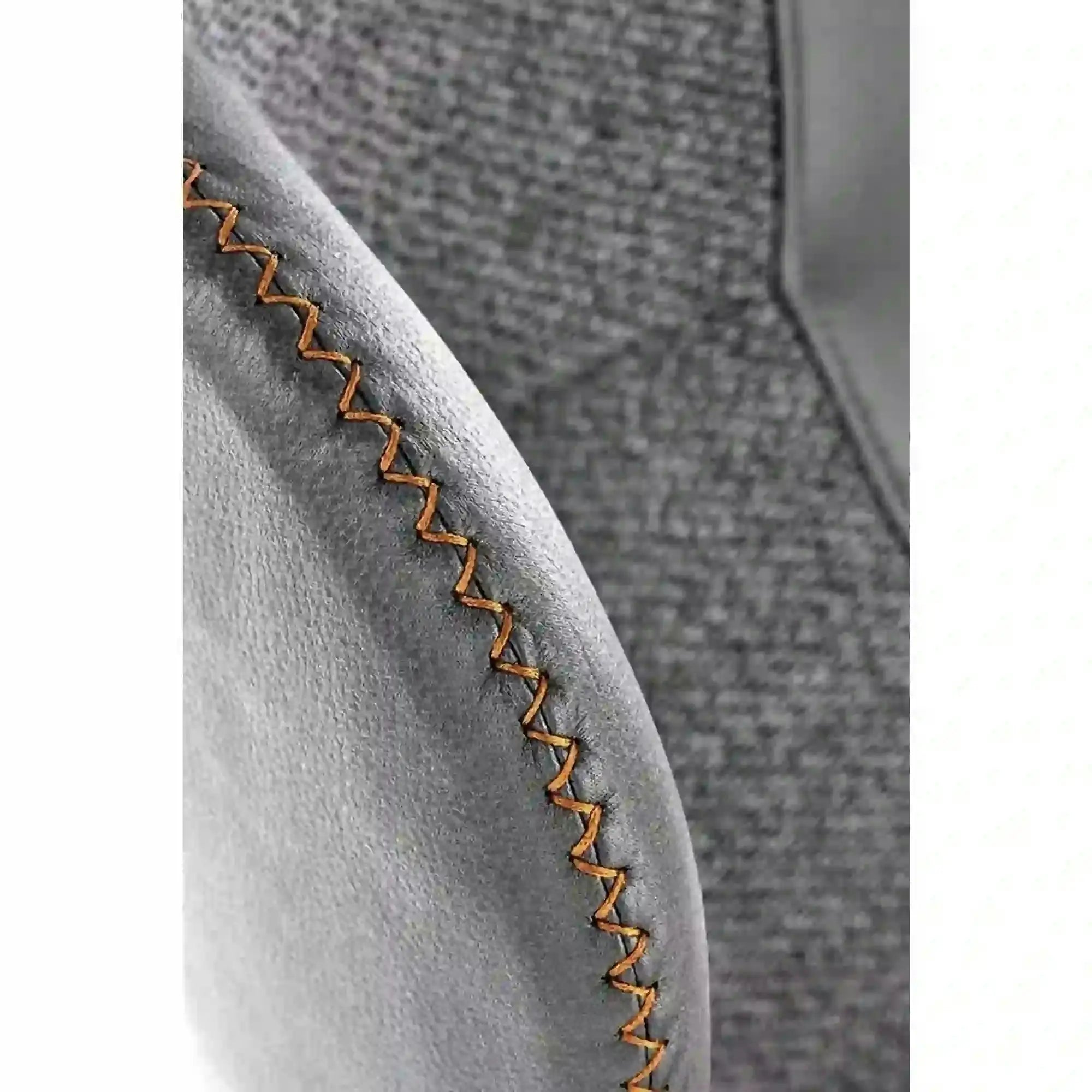 Scaun K466, gri/negru, stofa/piele ecologica, 50x58x89 cm