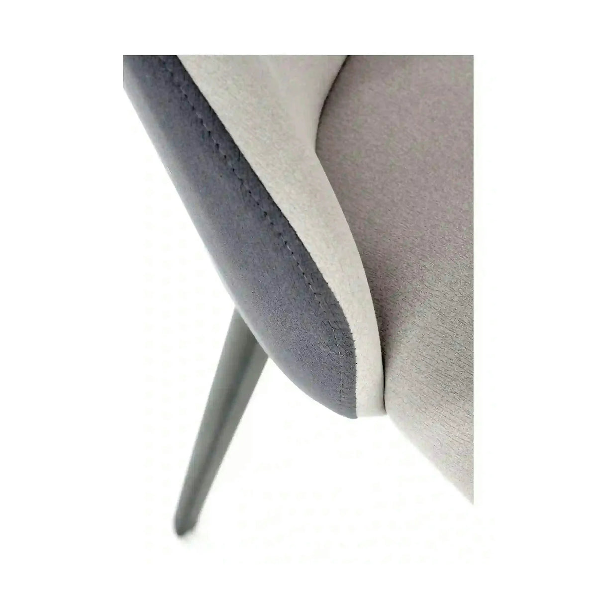 Scaun K470, gri/negru, stofa clasica/metal, 48x62x85 cm