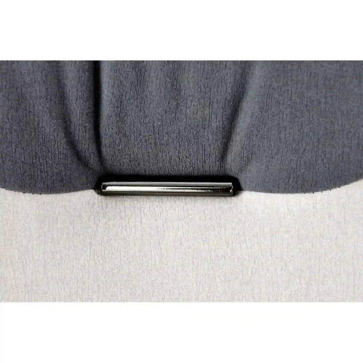 Scaun K470, gri/negru, stofa clasica/metal, 48x62x85 cm