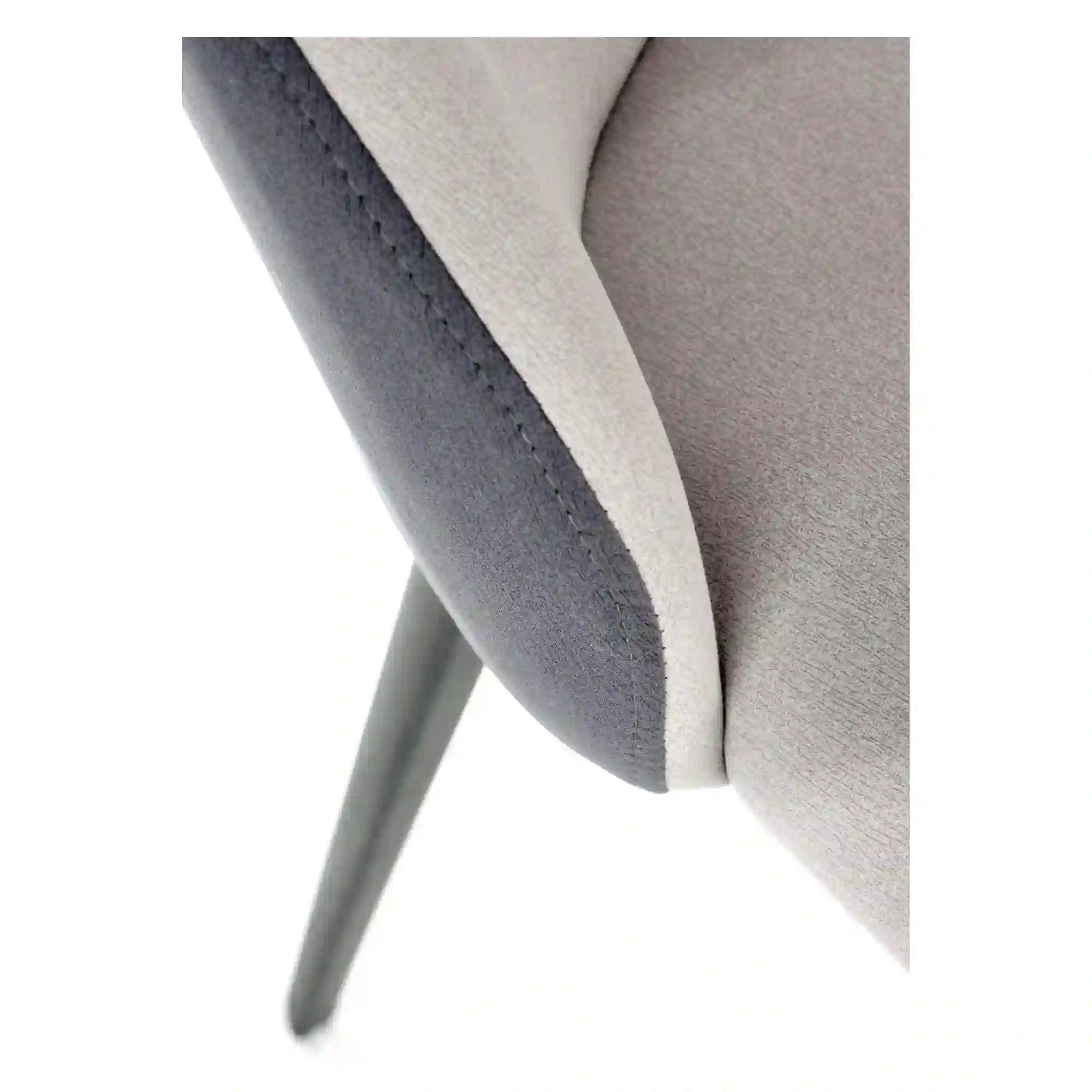 Scaun K470, gri/negru, stofa clasica/metal, 48x62x85 cm