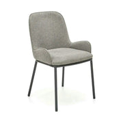 Scaun K481, gri/negru, stofa clasica/metal, 54x60x83 cm