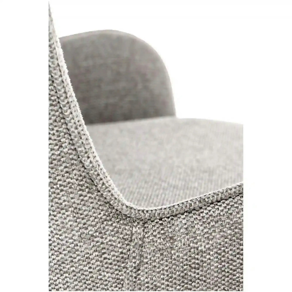Scaun K481, gri/negru, stofa clasica/metal, 54x60x83 cm