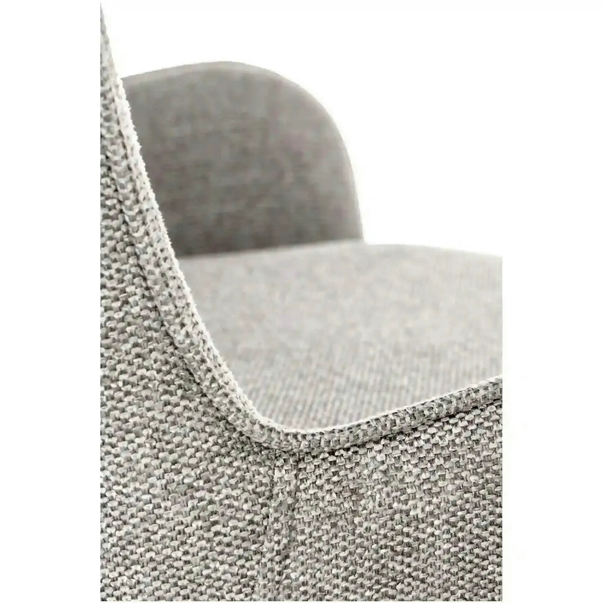 Scaun K481, gri/negru, stofa clasica/metal, 54x60x83 cm