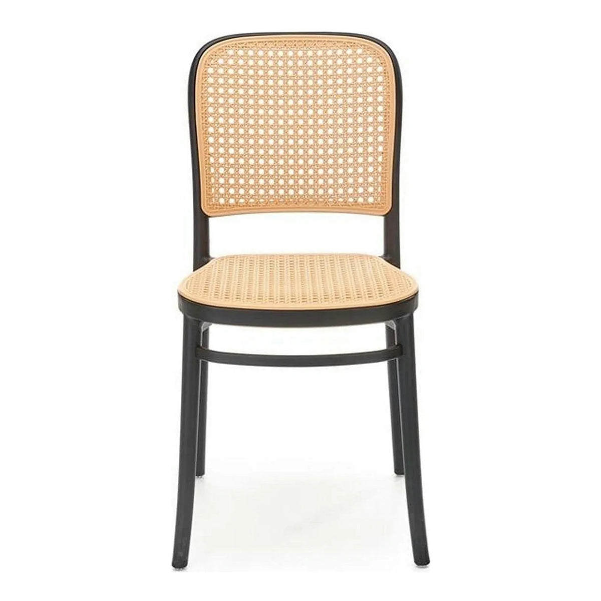 Scaun K483, bej/negru, polipropilena, 41x52x86 cm