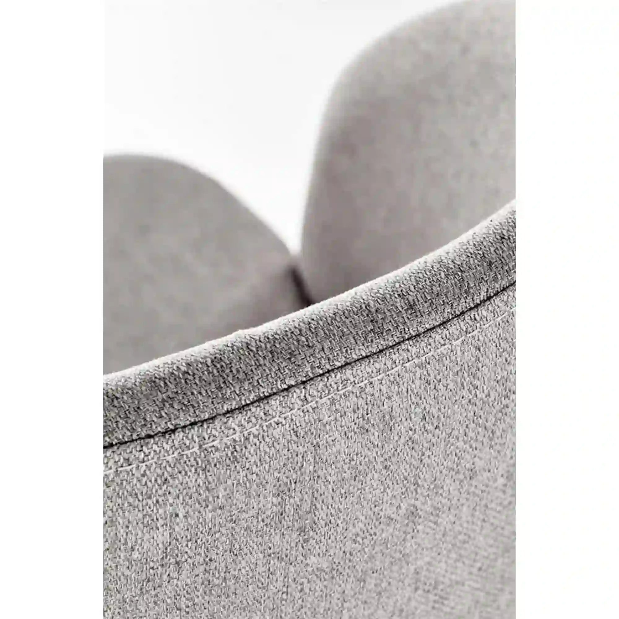 Scaun K486, gri/alb, stofa clasica/metal, 51x57x77 cm