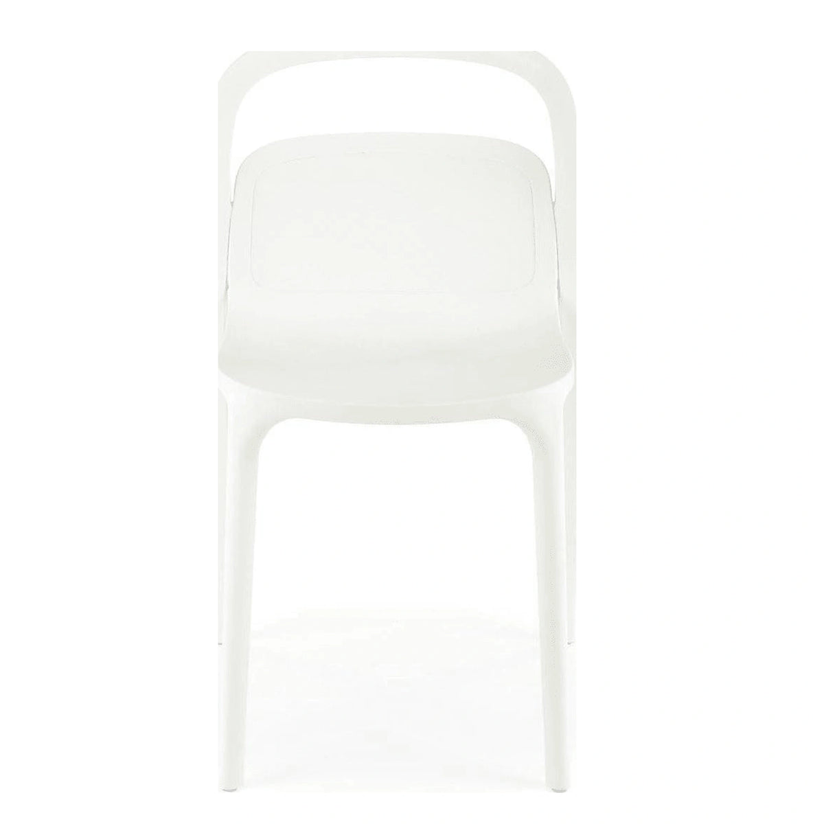 Scaun K490, alb, polipropilena, 46x55x80 cm