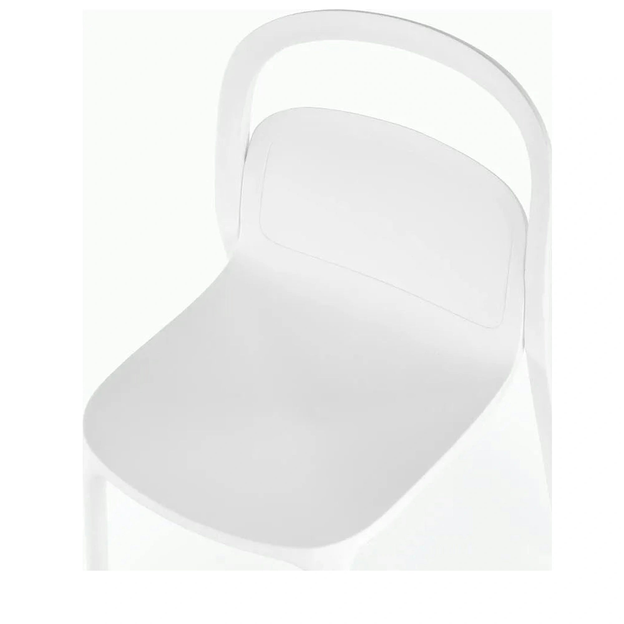 Scaun K490, alb, polipropilena, 46x55x80 cm