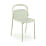 Scaun K490, verde menta, polipropilena, 46x55x80 cm